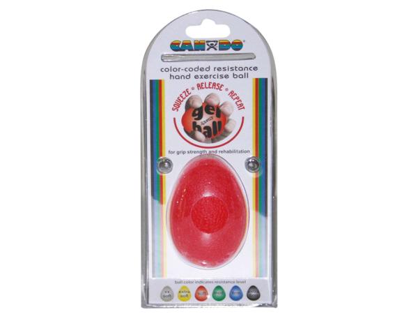 Handträningsboll XL från CanDo (3:6 - Röd) - 2 av 2
