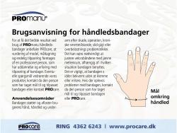 3-dels handledsskydd 5110 från PROmanu (Vänster, Large) - 8 av 10