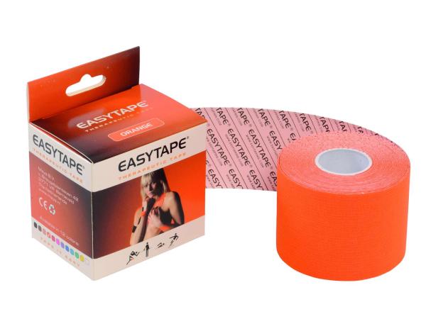 Kinesiologi tejp 5 cm x 4,5 m från EasyTape (Orange) - 1 av 9