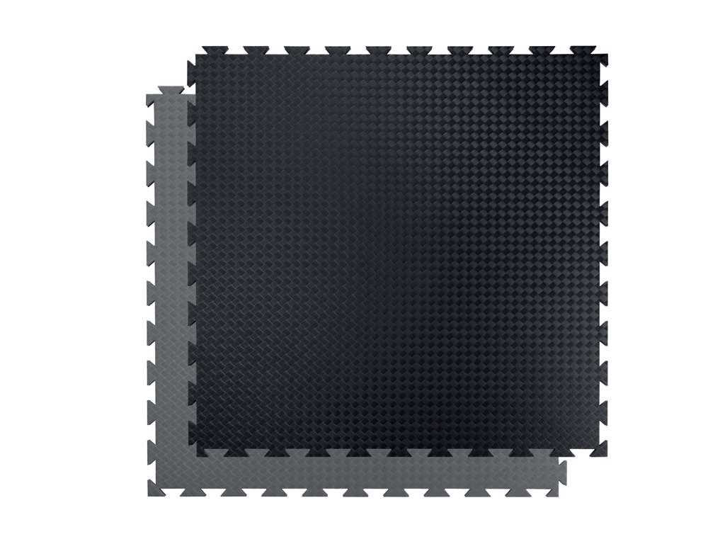 SportsMat 100 x 100 x 2cm grå/sort