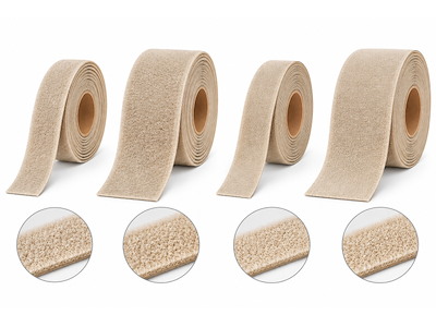 NEOLOOP fixeringsband – beige – 3 m rulle