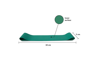 Latexfri Tone Loop Medical – Rund träningselastik – Nivå 3