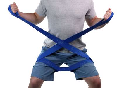 Multi-Grip Exerciser 1,8 m i blått från CanDo