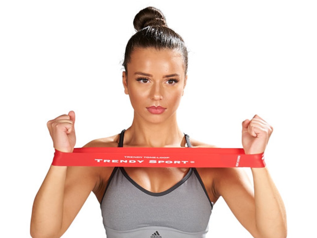 Träningsgummiband Tone Loops från Trendy Sport - 5 x 30 cm