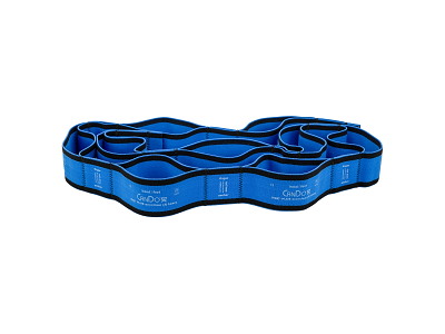 CanDo Multi-Grip Exerciser Plus, 183 cm, 9 loopar, Blå 