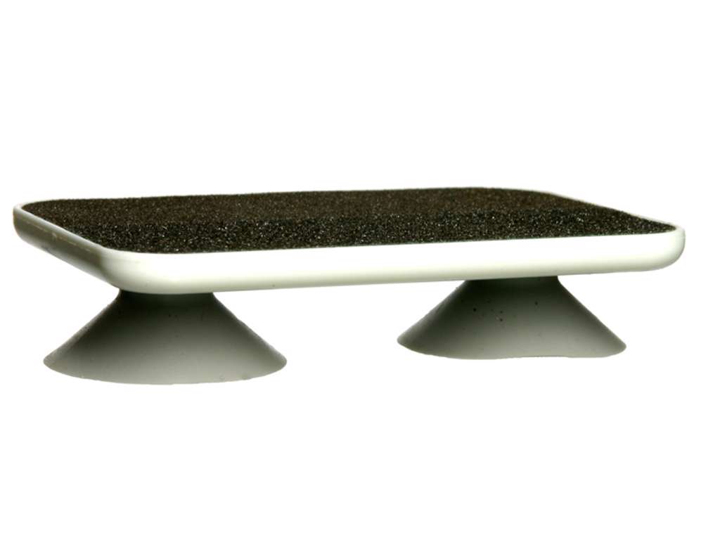 Nagelfil med sugproppar.