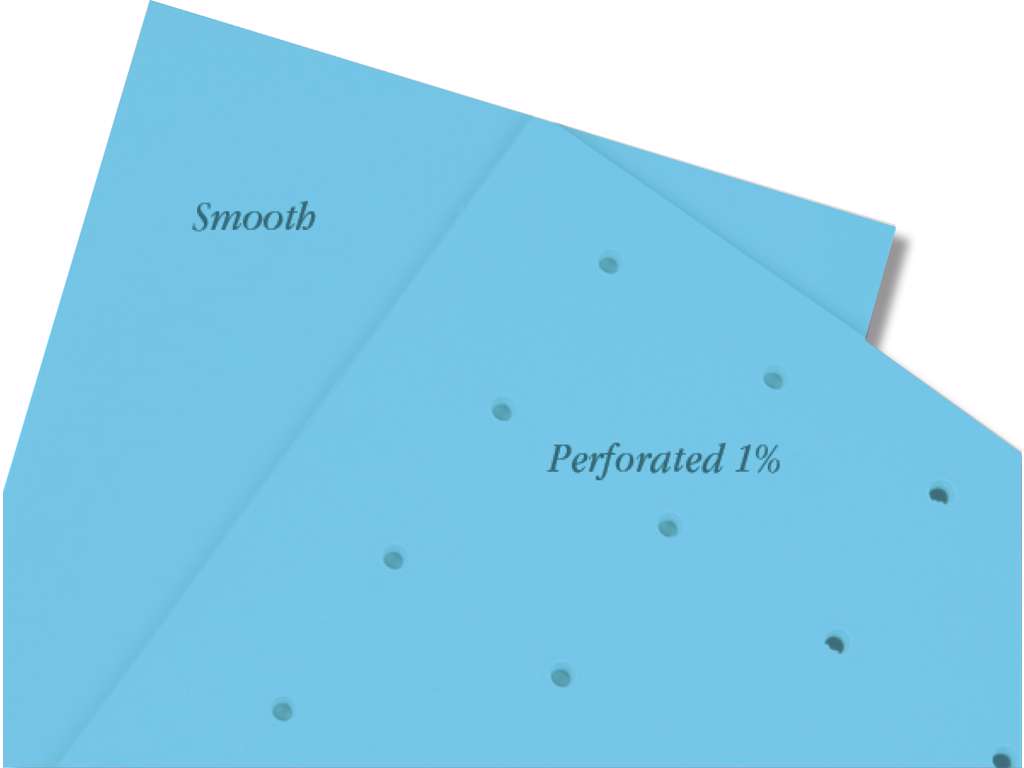 NCM Spectrum, Blå, 46 x 61cm x 3,2mm, (1st).
