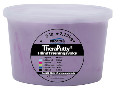 TheraPutty - Blød - Pink -  2,23kg/ 5 lb (Hårdhed 3/6)