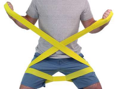 Multi-Grip Exerciser 1,8m Gul, från CanDo 