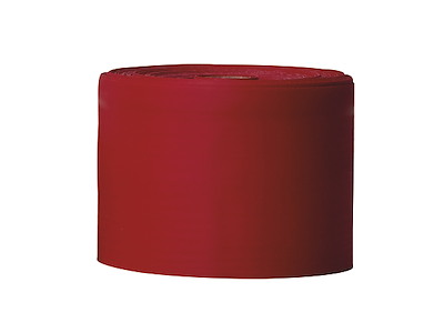 PROBand latexfritt träningsband, 45 meter, rött 