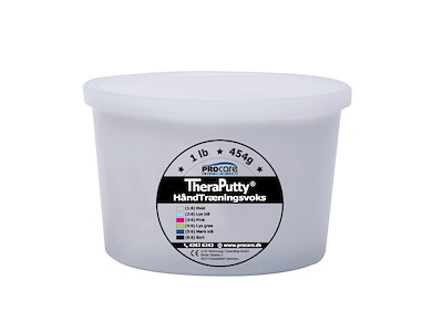 TheraPutty – Super extra mjuk – Vit - 454g/1lb (Hårdhed 1/6)