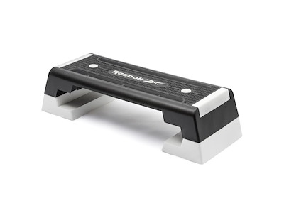 Reebok Stepbänk i Vit/Svart 90 x 35 cm