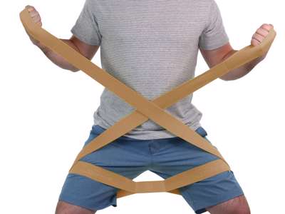 Multi-Grip Exerciser 1,8m Tan, från CanDo