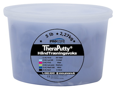 TheraPutty – Hård – Mörkblå – 2,23 Kg/5 lb (Hårdhet 5/6)