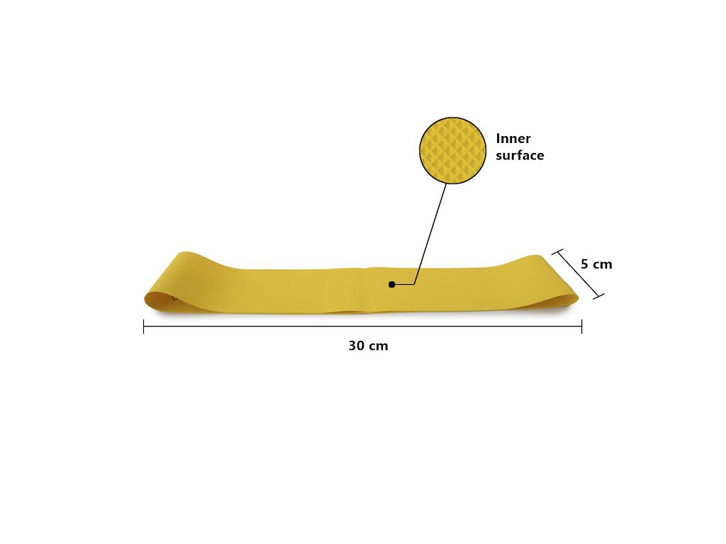 Latexfri Tone Loop Medical – Rund träningselastik – Nivå 2