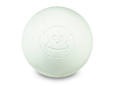 Captain-Lax lacrosse-massageboll i vit - ø 6,5cm