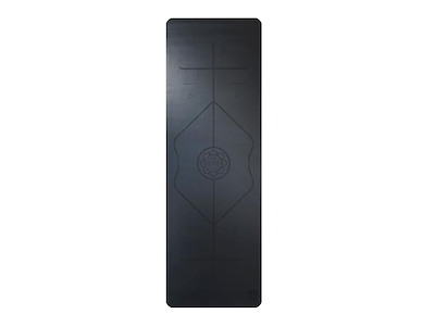 Premium yogamatta 180x60x0,3 cm i antracitgrå från Trendy Sport