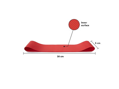 Latexfri Tone Loop Medical – Rund träningselastik – Nivå 4