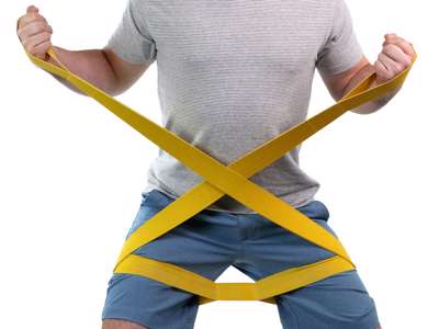 Multi-Grip Exerciser 1,8m i guld från CanDo