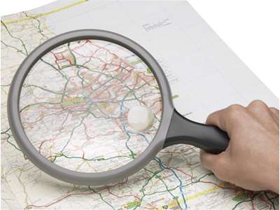 SuperVision Magnifying Glass, standard 