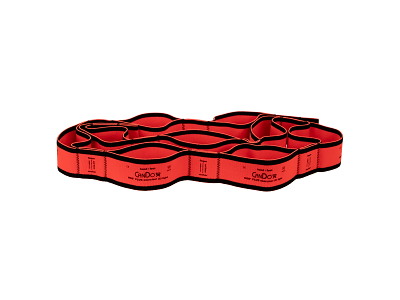 CanDo Multi-Grip Exerciser Plus Röd, 183 cm, 9 loopar,