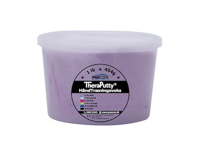 TheraPutty - Blød - Pink - 454g/ 1 lb (Hårdhed 3/6)