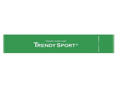 Trendy Tone Loop – medium / grön – 5 cm x 30 cm