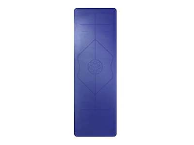 Premium yogamatta 180x60x0,3 cm i blå från Trendy Sport