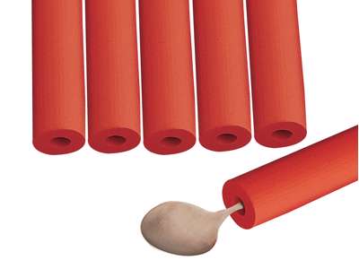 Greppvänligt Handtag, ø 9,5 mm x 30 cm,  6 stycken.